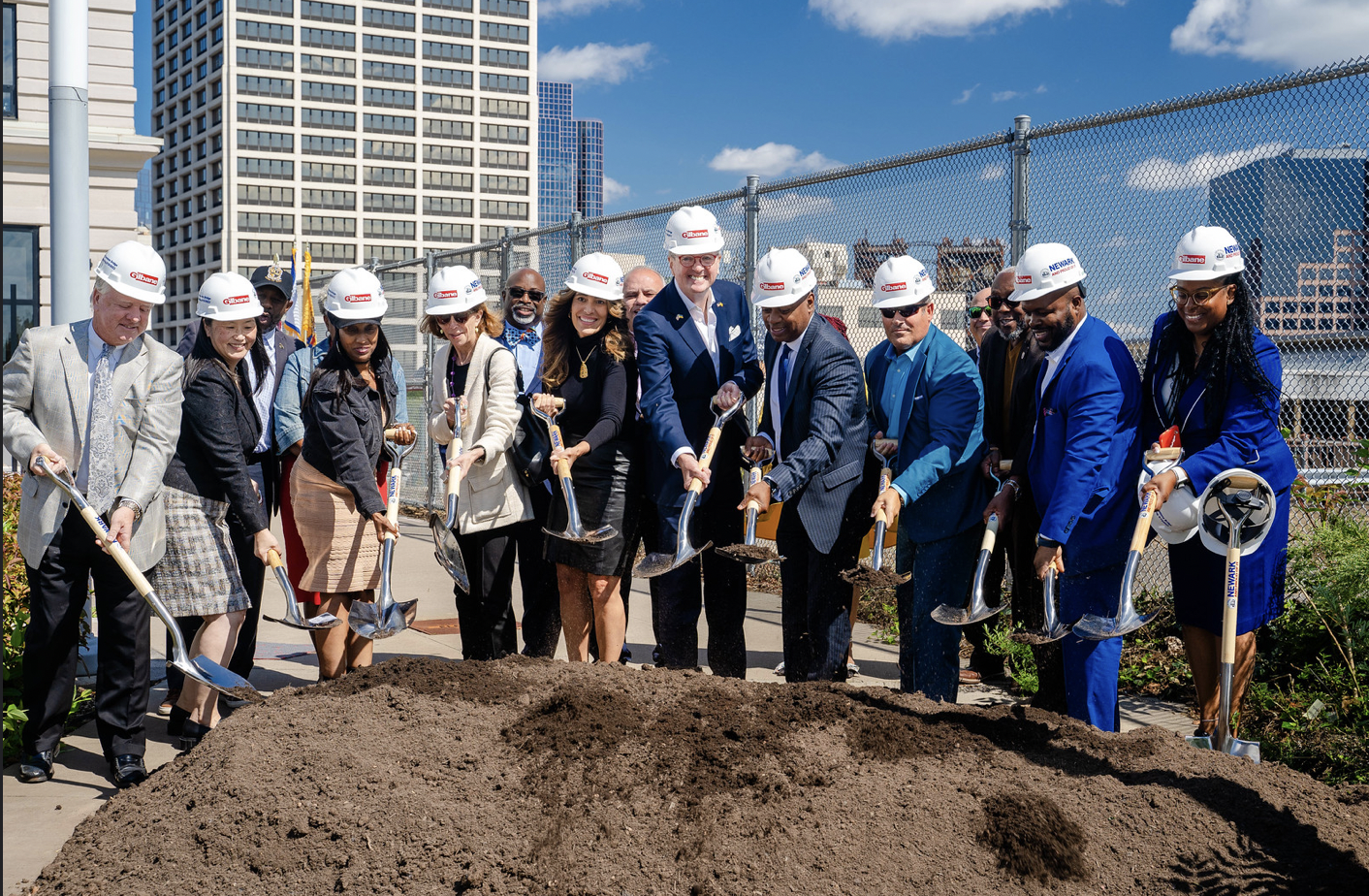 Groundbreaking For New Pedestrian Bridge Linking Newark Penn to...