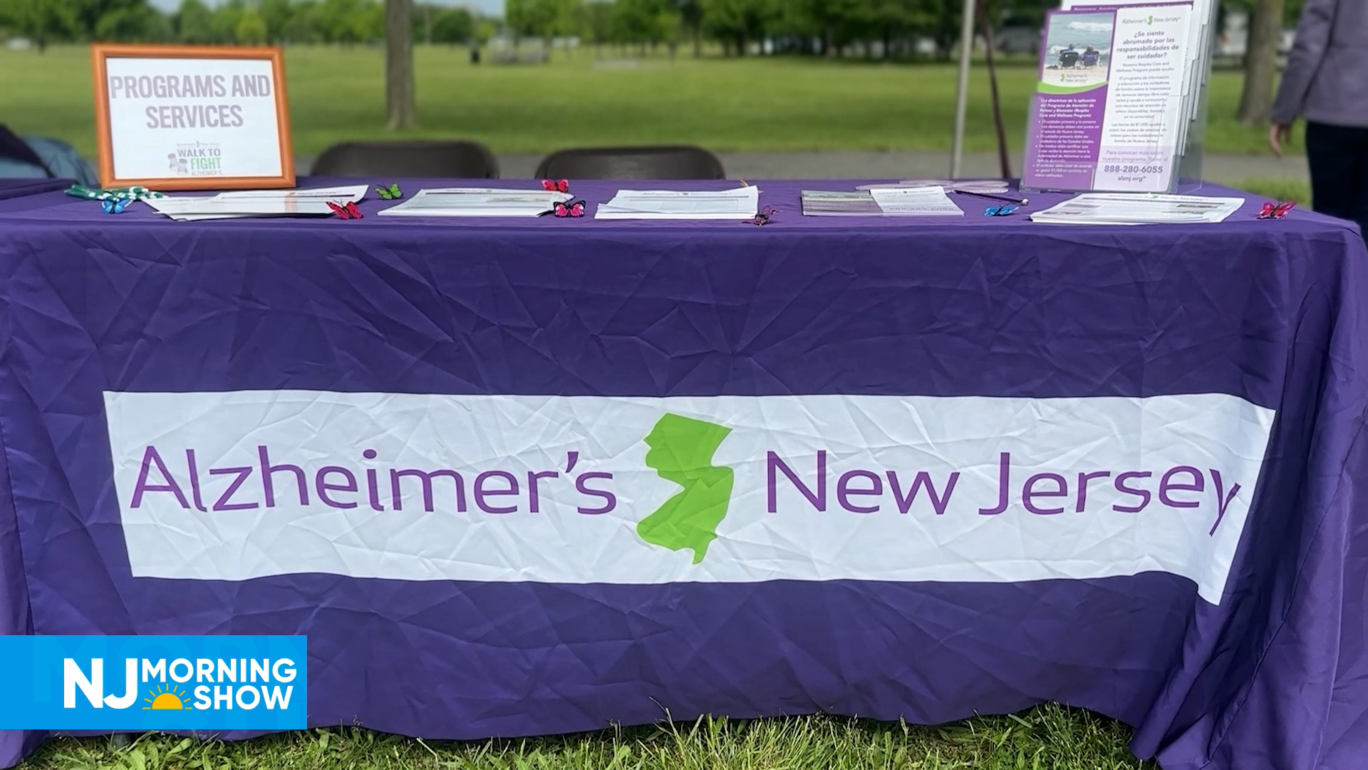 NJ Morning Show – Alzheimer’s New Jersey “Walk to Fight”
