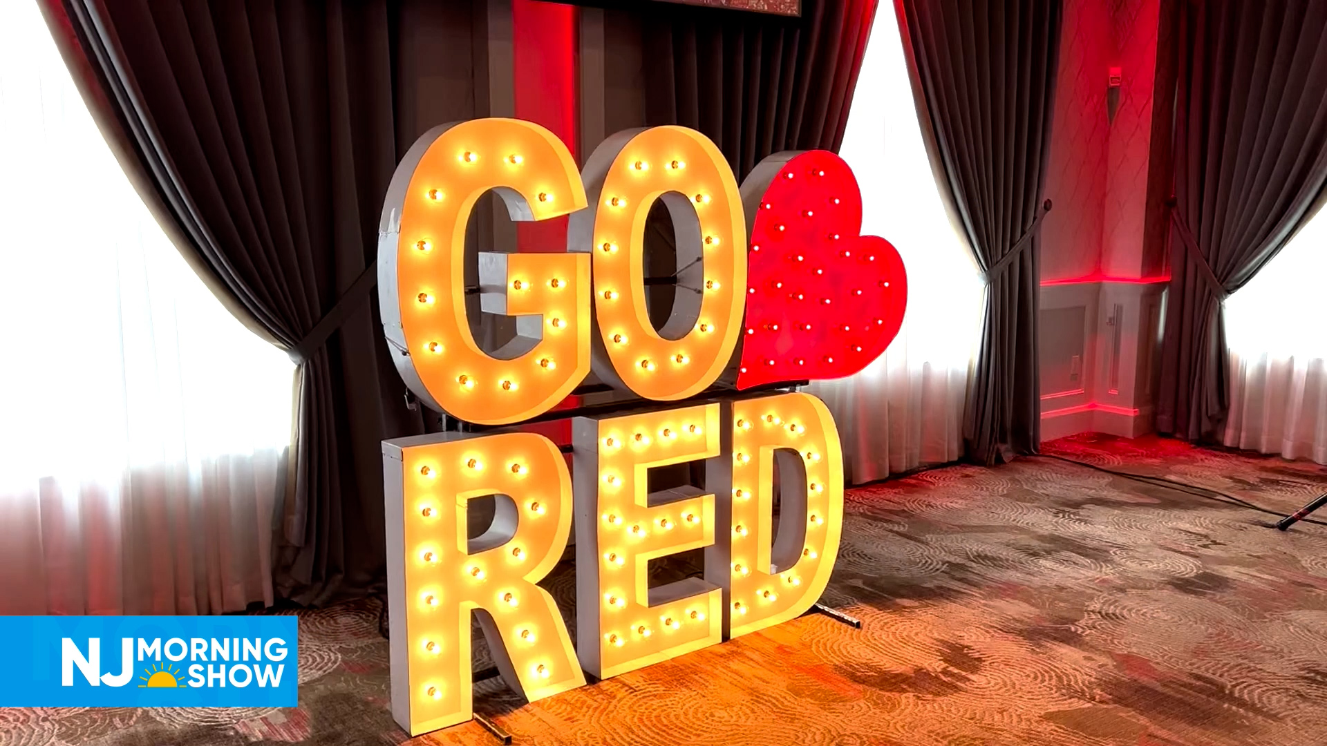 NJ Morning Show – Go Red for Women Luncheon