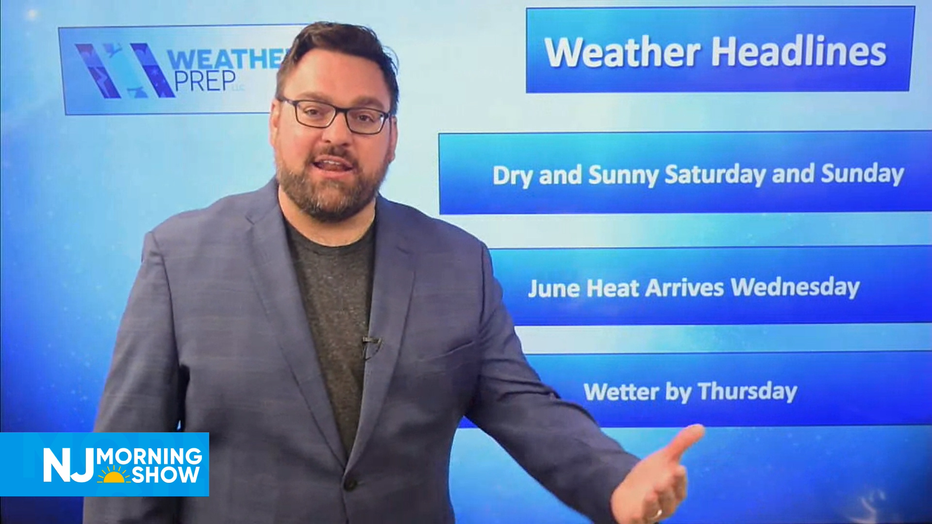 NJ Morning Show – Weekend Weather Headlines
