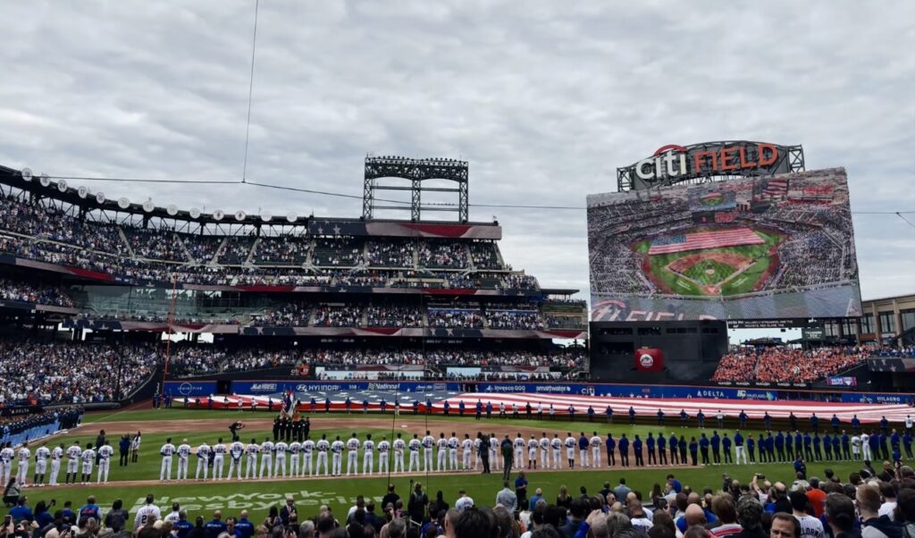 New York Mets Home Opener at Citi Field, 2025.